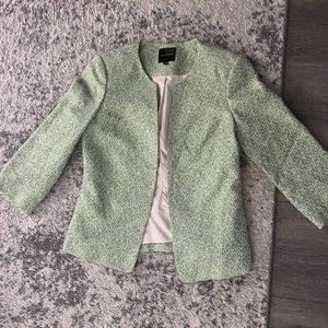 Green blazer from The Limited. Size XS. Worn once.